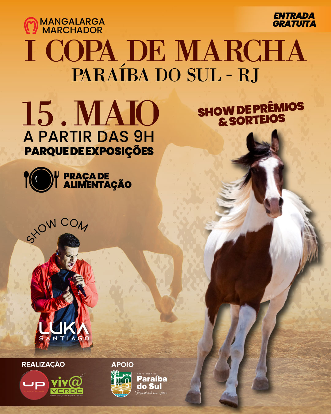 Marcha do Cavalo Mangalarga em Paraiba do Sul