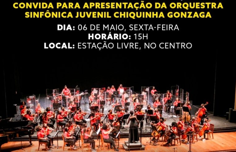 Orquestra Sinfônica Juvenil Chiquinha Gonzaga se apresenta na próxima sexta-feira (06), em Nova Friburgo
