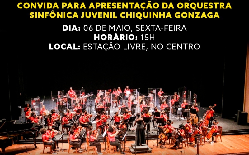 Orquestra Sinfônica Juvenil Chiquinha Gonzaga se apresenta na próxima sexta-feira (06), em Nova Friburgo