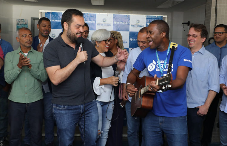 Governador Cláudio Castro entrega reforma do Complexo Esportivo da Rocinha e nova unidade do Detran