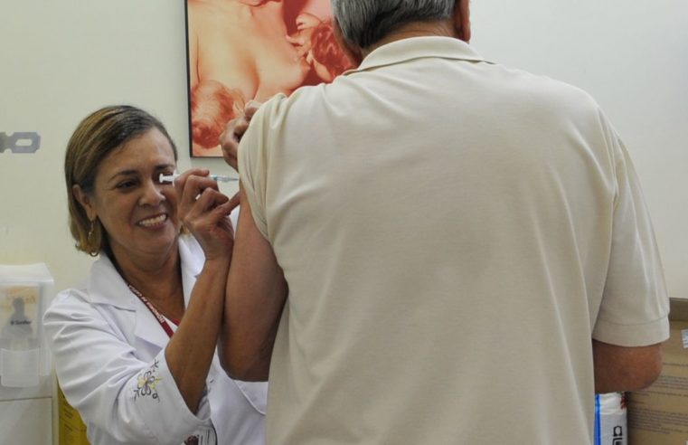 Segunda etapa da vacinação contra influenza e sarampo vai até sexta