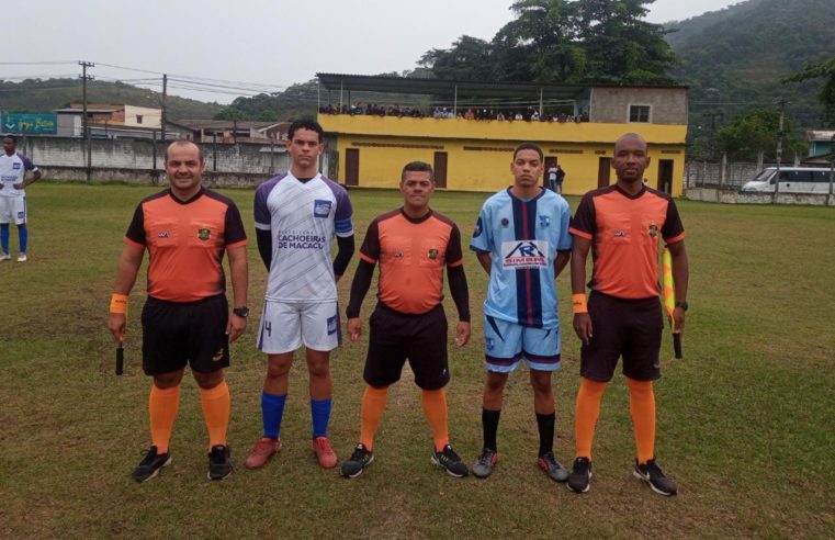 Trio de arbitragem da LPD comanda jogo do Campeonato Estadual de Ligas sub-17 da FERJ