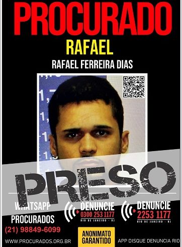 Policiais Penais com ajuda do Disque denúncia prendem foragido da justiça na Baixada Fluminense