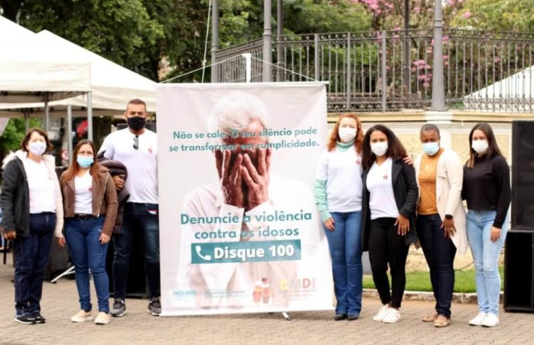 Prefeitura de Três Rios realiza ação no Dia Mundial de Conscientização da Violência contra a Pessoa Idosa
