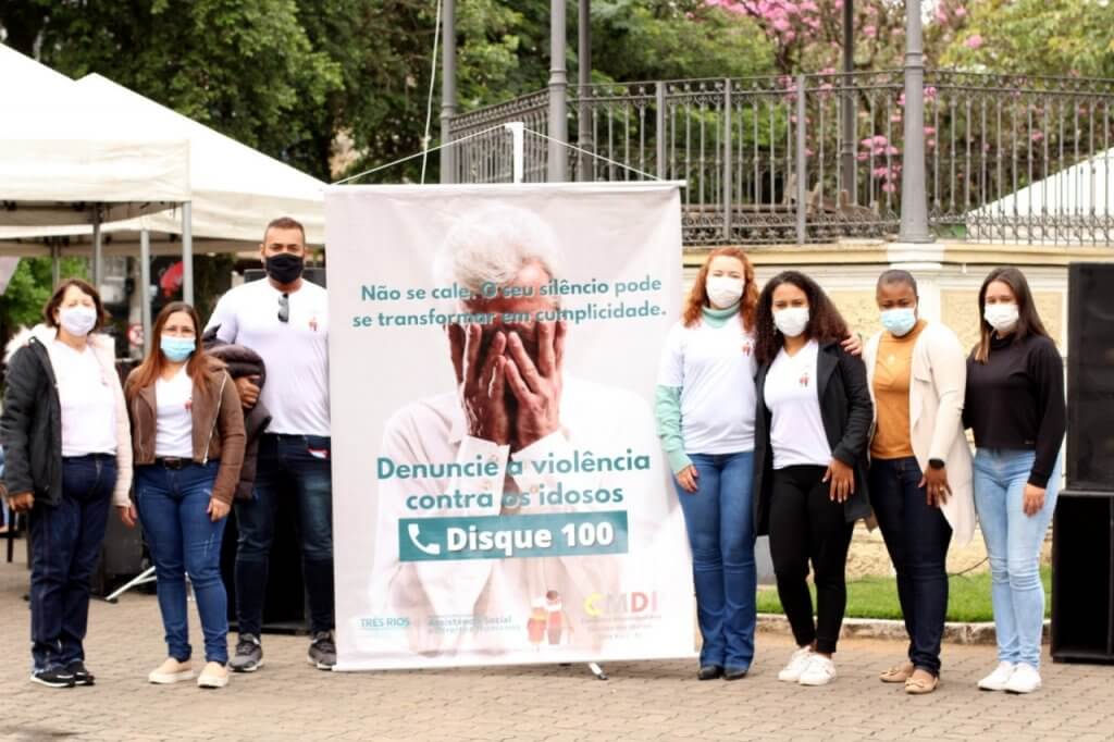 Prefeitura de Três Rios realiza ação no Dia Mundial de Conscientização da Violência contra a Pessoa Idosa
