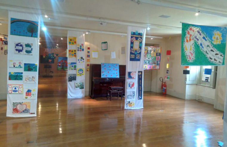 Exposição “Pandemórias” dos alunos da Educação Infantil da rede municipal vai até sexta-feira no Palácio Itaboraí
