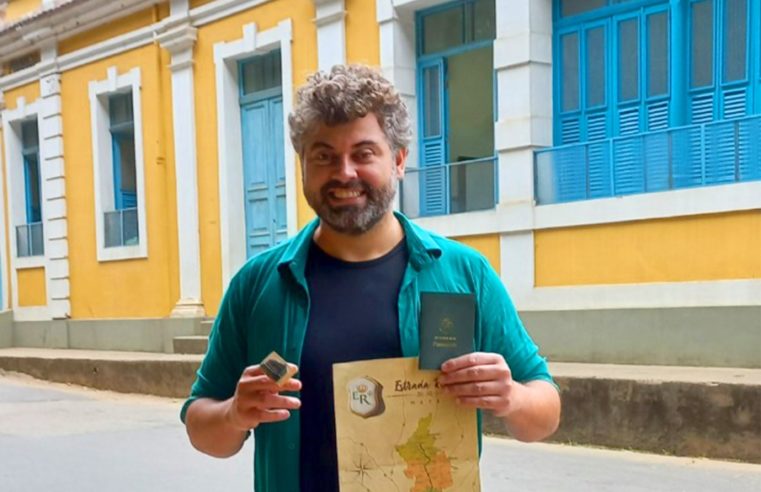 Após três anos o Chef e criador do Circuito Turístico de Secretário, Dann Mattos, conquista carimbo da Estrada Real para a região 