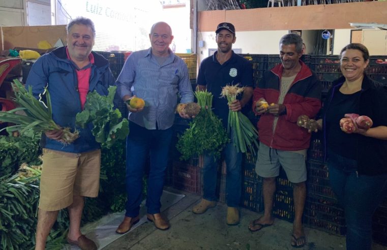 Desenvolvimento Social e COOPVIEIRA retomam parceria para entregar alimentos da agricultura familiar para famílias carentes
