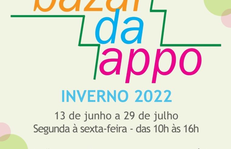 Próxima edição do bazar da APPO já tem data marcada