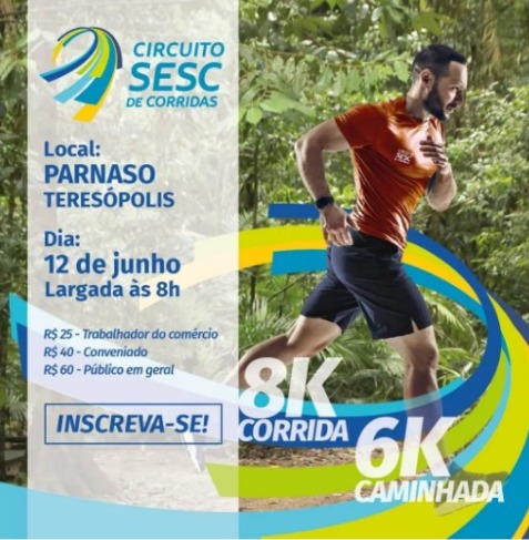 Circuito Sesc de Corridas acontece neste domingo (12/6), no Parque Nacional da Serra dos Órgãos