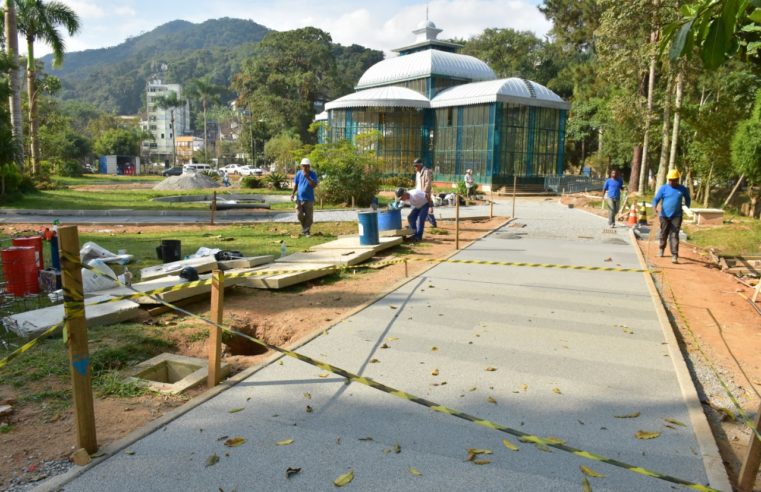 Obra do Palácio de Cristal entra na fase final