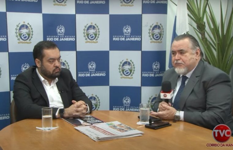 Em entrevista exclusiva ao jornal Correio da Manhã, Governador Cláudio Castro relembra visitas feitas a Petrópolis durante as tragédias que assolaram a cidade