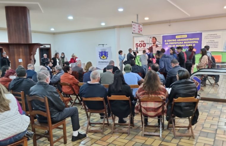 Centro Administrativo da Prefeitura de Petrópolis será transferido para o Hipershopping, no Alto da Serra