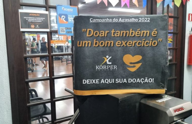 Campanha do agasalho “Doar também é um bom exercício” começa nessa quinta-feira