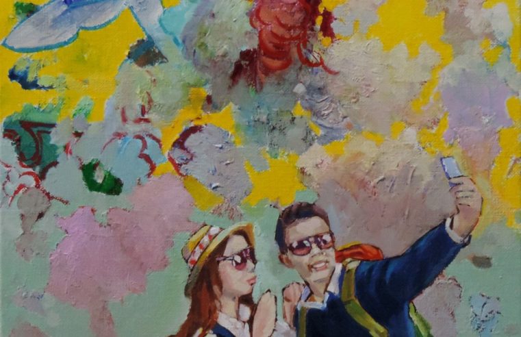 Exposição Canção do Exílio com pinturas de Paulo Campinho continua na Casa Petrópolis