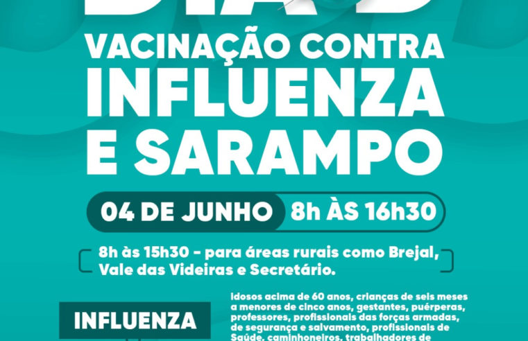 Dia D contra influenza e sarampo neste sábado em Petrópolis