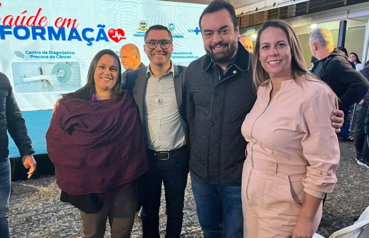 Encontro com Governador Claudio Castro na reunião do Consórcio Intermunicipal de Saúde