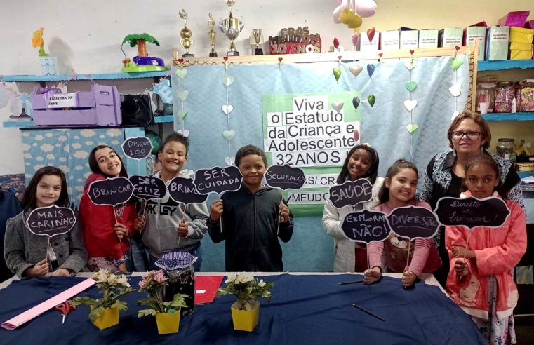 Desenvolvimento Social realiza atividades educativas sobre o Estatuto da Criança e do Adolescente para crianças do CRAS Meudon