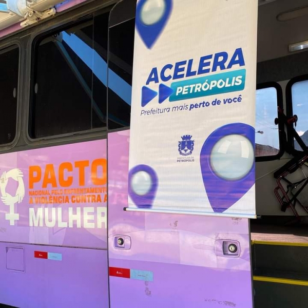 Ônibus Lilás será levado para a Comunidade João Xavier, em Petrópolis, na próxima segunda-feira (18)