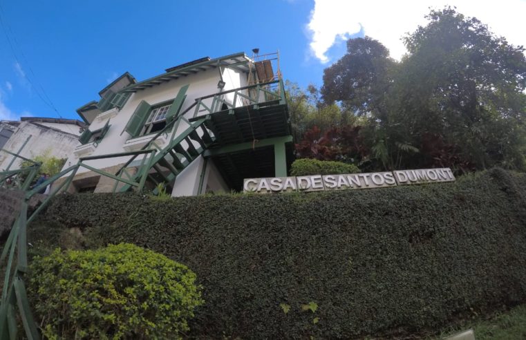 A Encantada é palco para gravação de documentário sobre a vida de Santos Dumont