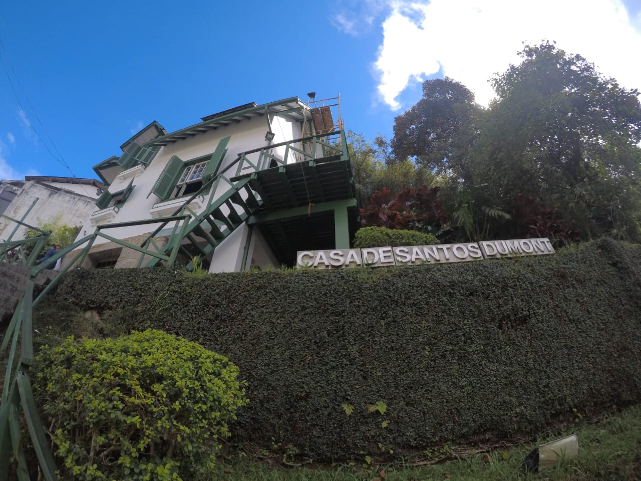 A Encantada é palco para gravação de documentário sobre a vida de Santos Dumont