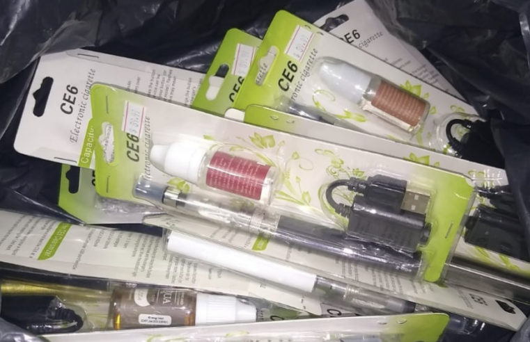 Vigilância sanitária de Nova Friburgo apreende 17 cigarros eletrônicos em um dia