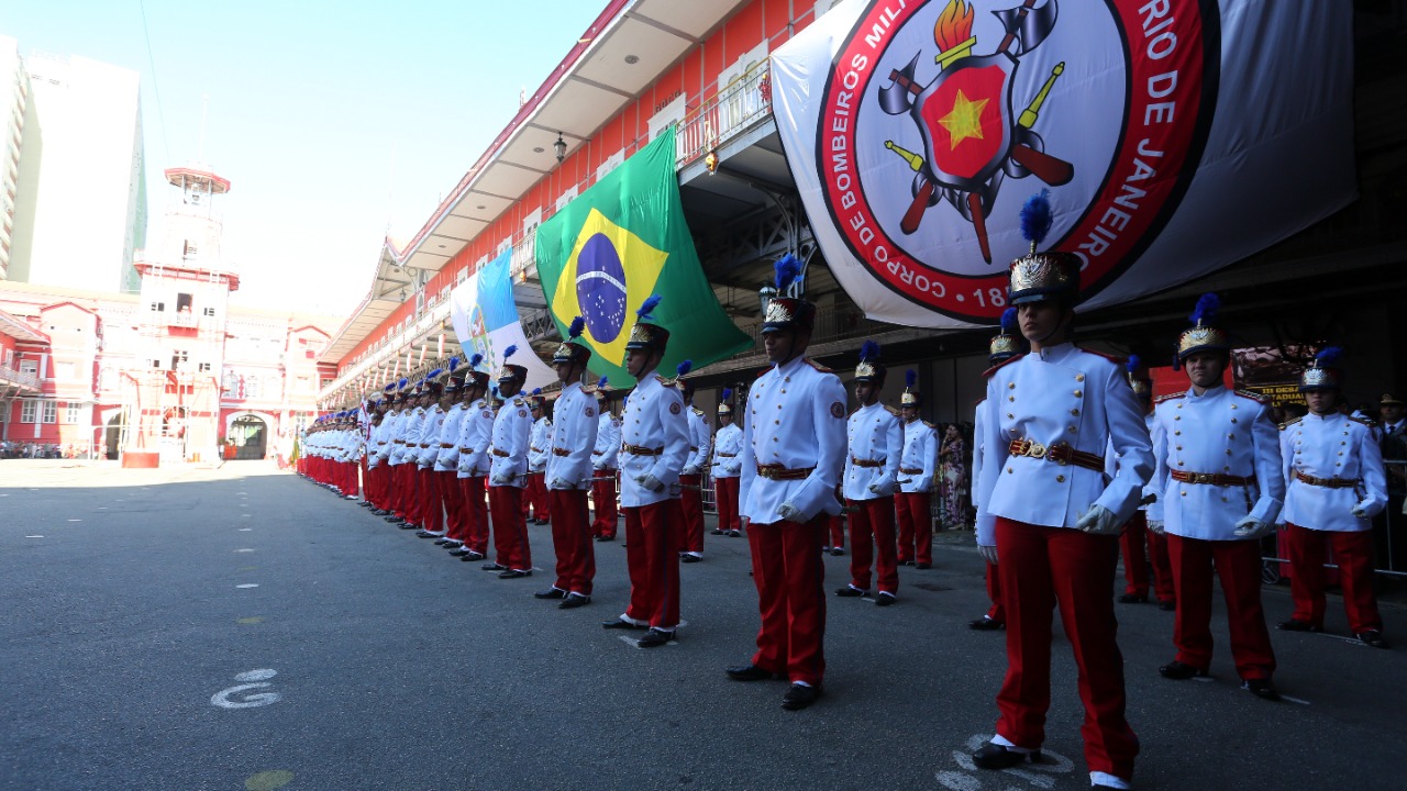 Corpo de Bombeiros RJ comemora 166 anos, neste sábado (02.07), com formatura de militares temporários