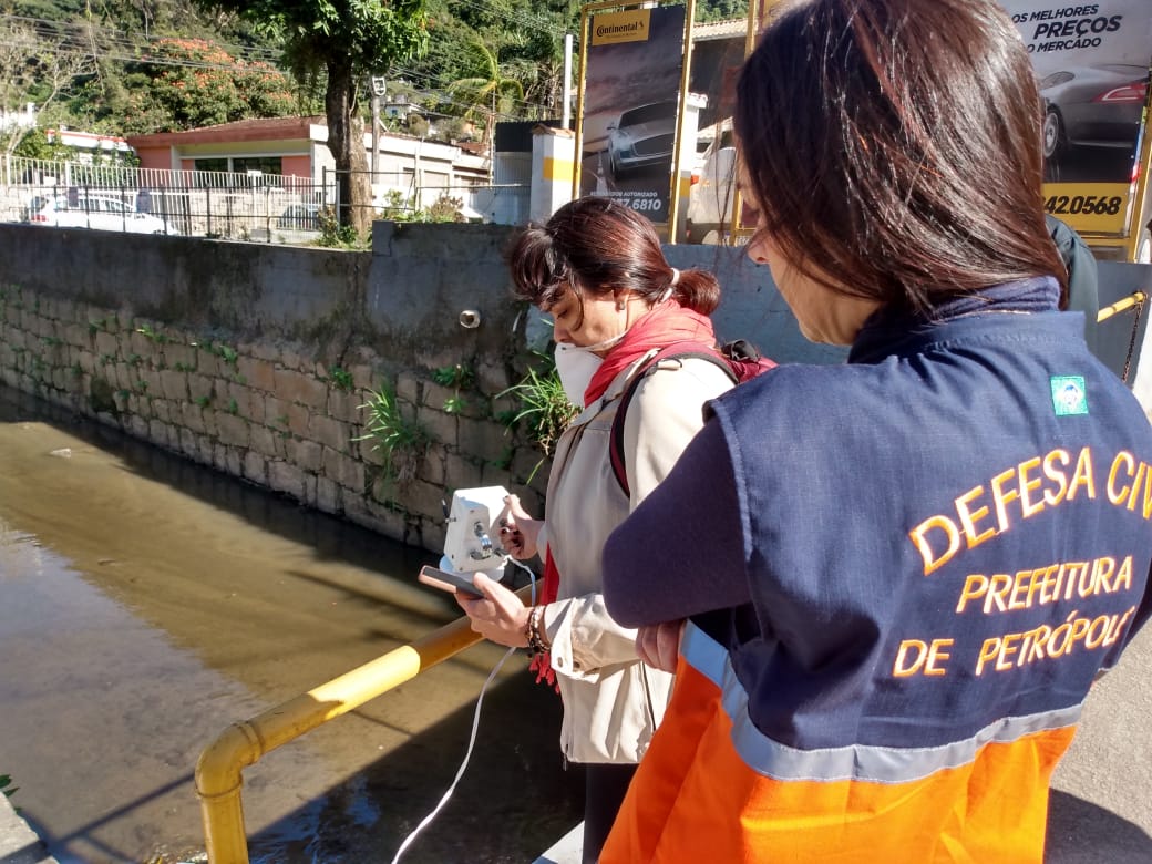 Prefeitura fecha parceria para a instalação de sensores de monitoramento do Rio Quitandinha