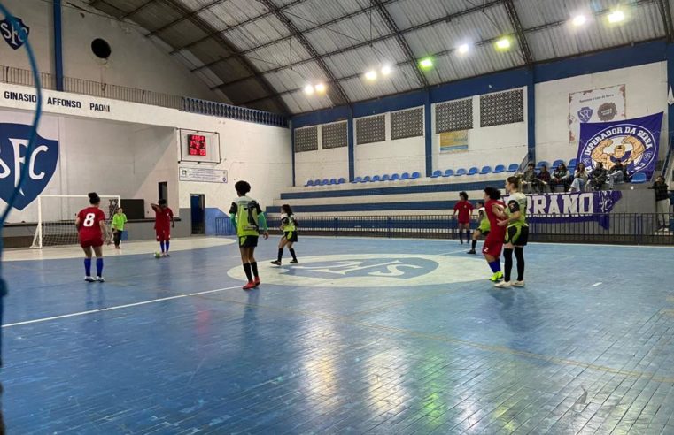 Campeonato de Futsal Feminino começa com goleadas em Petrópolis