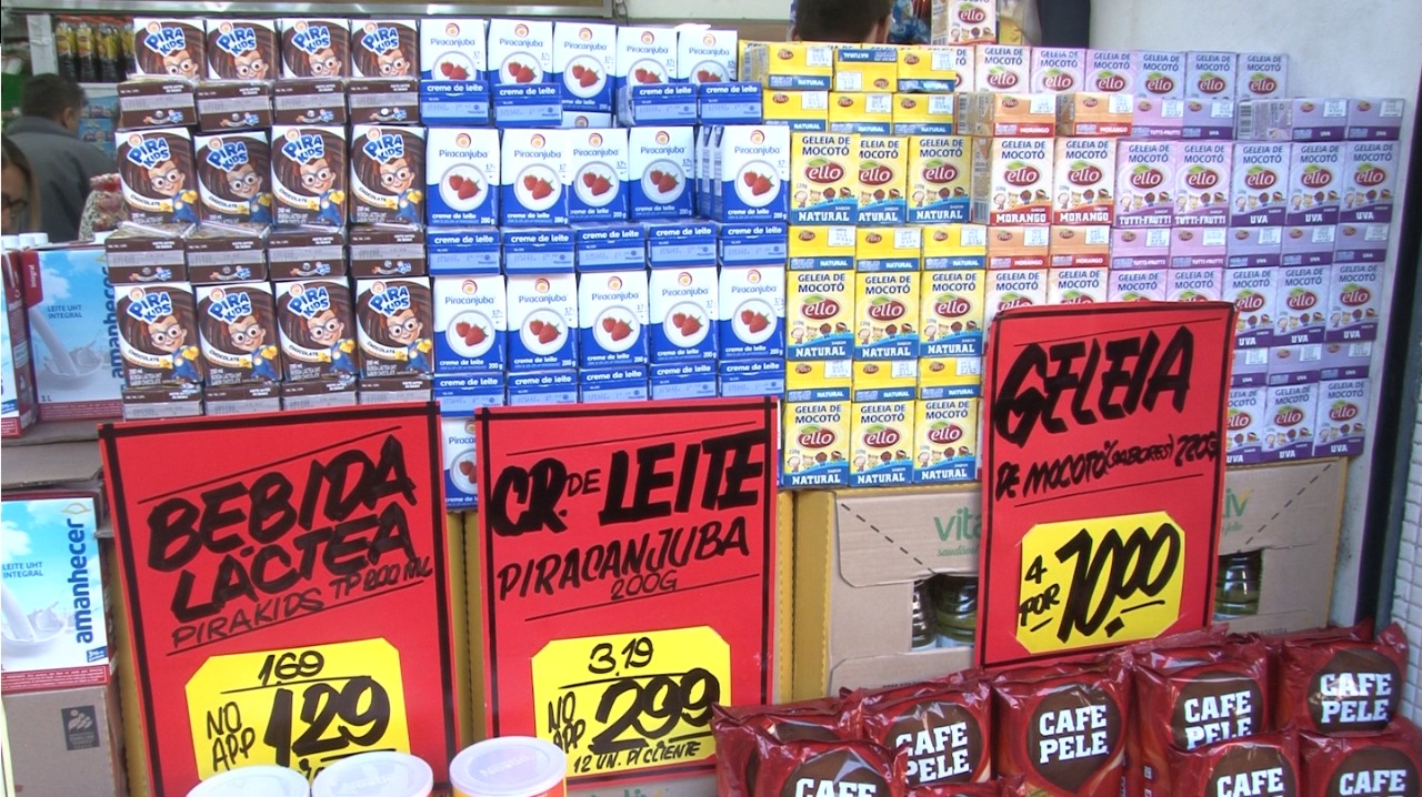 Setor alimentício registra aumento nas vendas de 3,75%