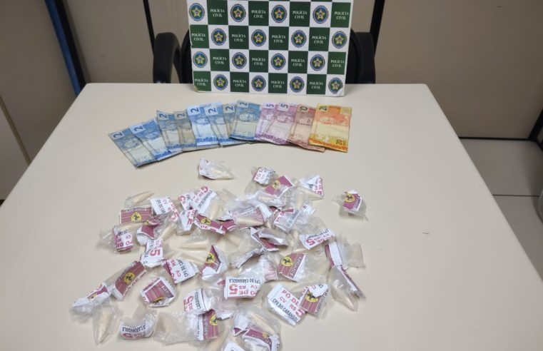 Polícias Civil e Militar prendem menor de idade com drogas no Carangola em Petrópolis