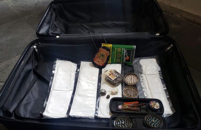 PF faz ação contra grupo especializado no envio de drogas para Europa