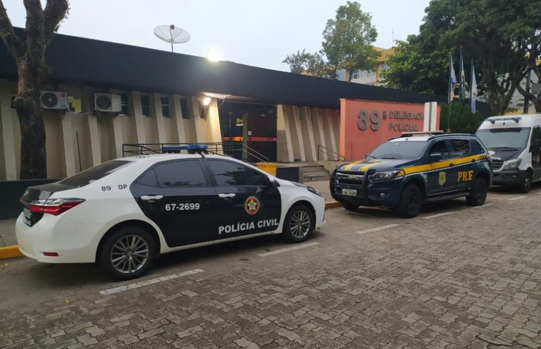 Polícia Rodoviária Federal participa de ação conjunta contra crime organizado em Resende