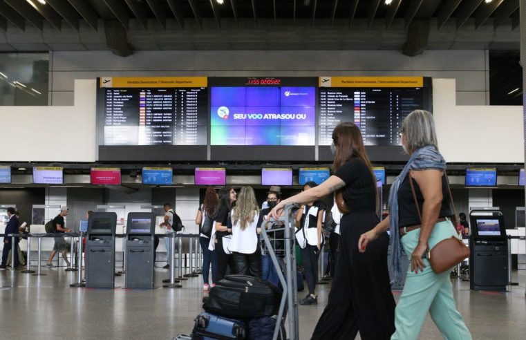 Viagens têm queda de 41% entre 2019 e 2021