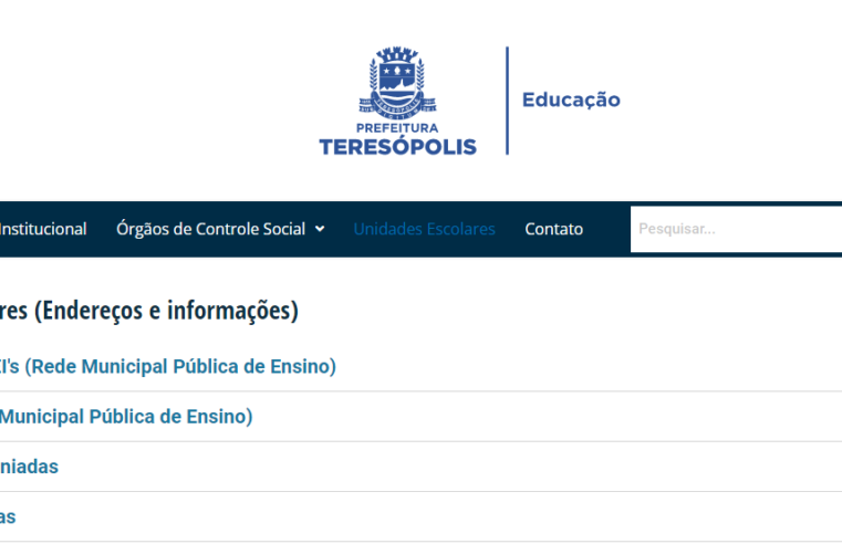 Teresópolis terá 3ª chamada para matrículas nas creches municipais, de 05/09 a 16/09