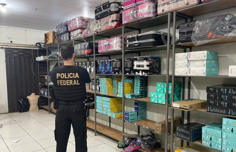 PF faz operação contra venda ilegal de produtos na internet em SP