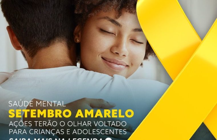 Setembro amarelo: ações terão olhar voltado para crianças e adolescentes em Nova Friburgo