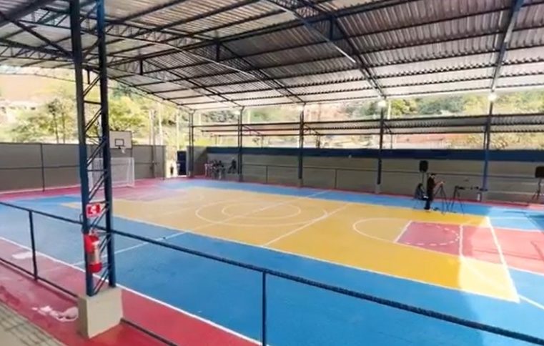 Reforma da Quadra Paulo José da Rosa é finalizada em Paty do Alferes