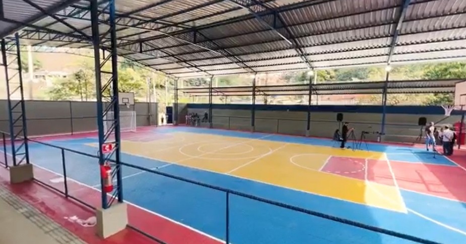 Reforma da Quadra Paulo José da Rosa é finalizada em Paty do Alferes