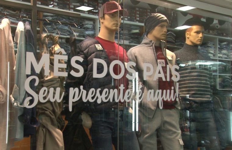 Comércio espera aumento de até 30% nas vendas para o dia dos pais