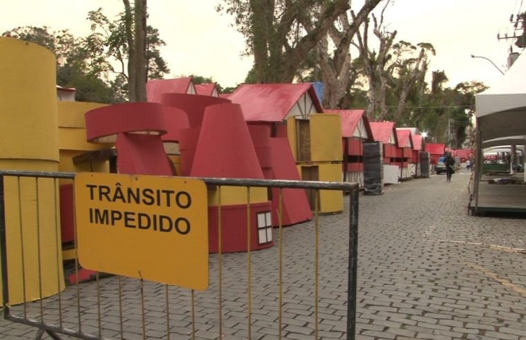 Motoristas contarão com vias alternativas durante a Bauernfest