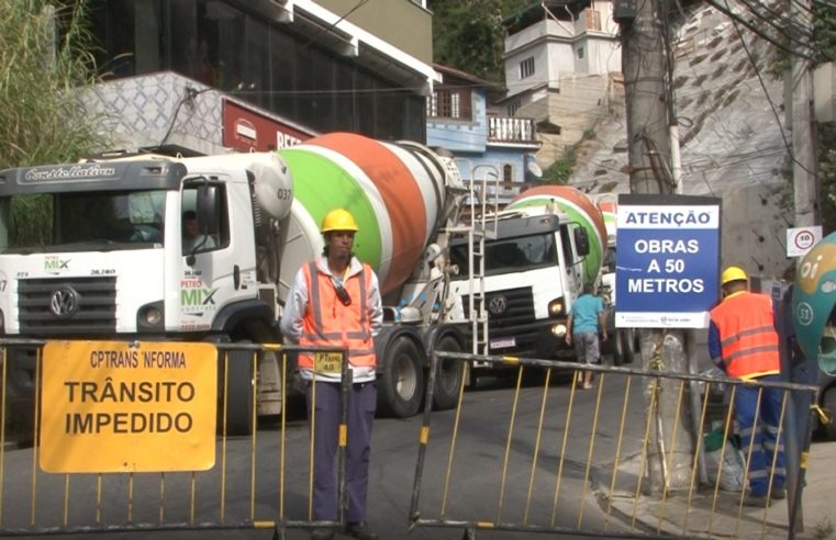 Rua 24 de Maio é interditada nesta quarta-feira (17) para obras de concretagem