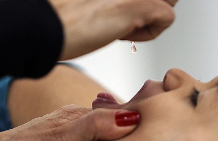 Dia D de vacinação contra a pólio será neste sábado