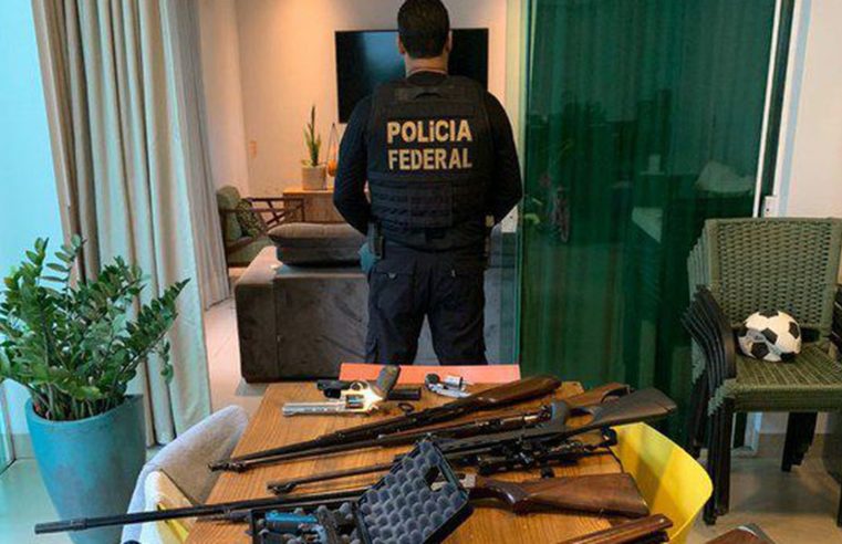 PF investiga crimes de contrabando e tráfico internacional de armas