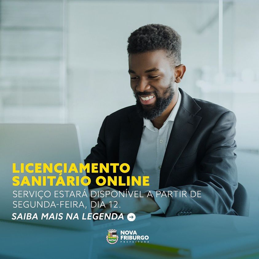 Nova Friburgo implanta emissão de licenciamento sanitário online