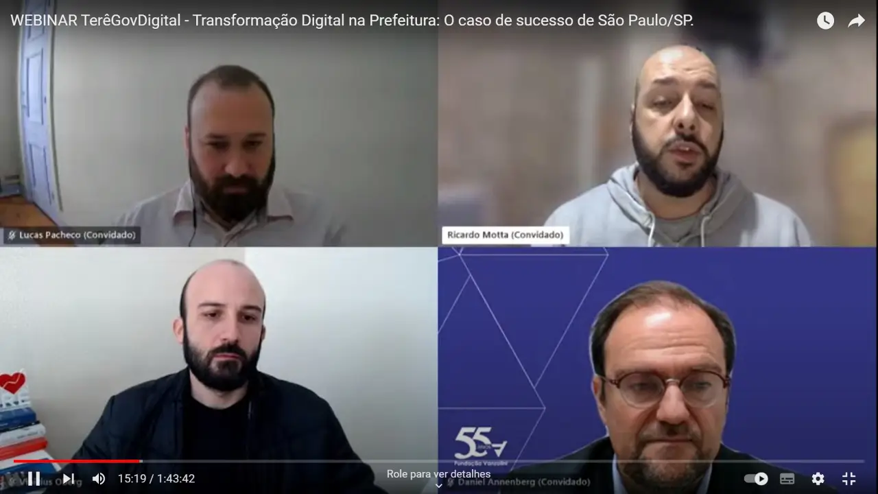 Transformação digital no setor público é tema do webinar TerêGovDigital promovido pela Prefeitura de Teresópolis