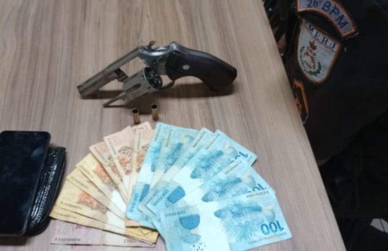 Homem é preso em Petrópolis por porte de arma de fogo