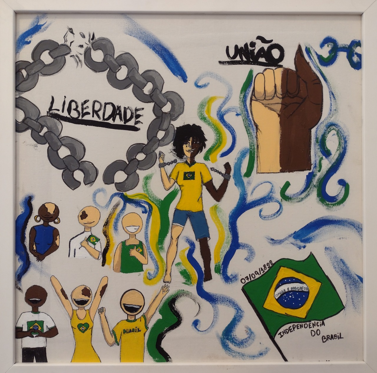 CDL apoia exposição com trabalhos de alunos comemorando o Bicentenário da Independência na Catedral de Petrópolis