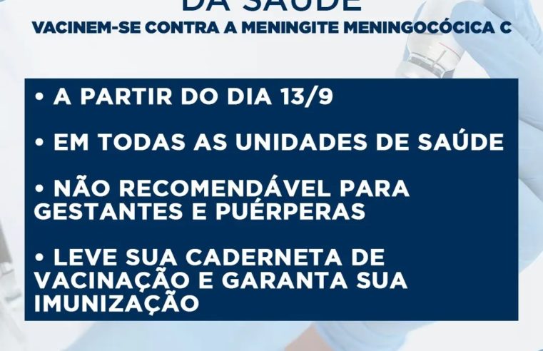 Secretaria de Saúde de Teresópolis convoca profissionais de saúde a se imunizarem contra a meningite