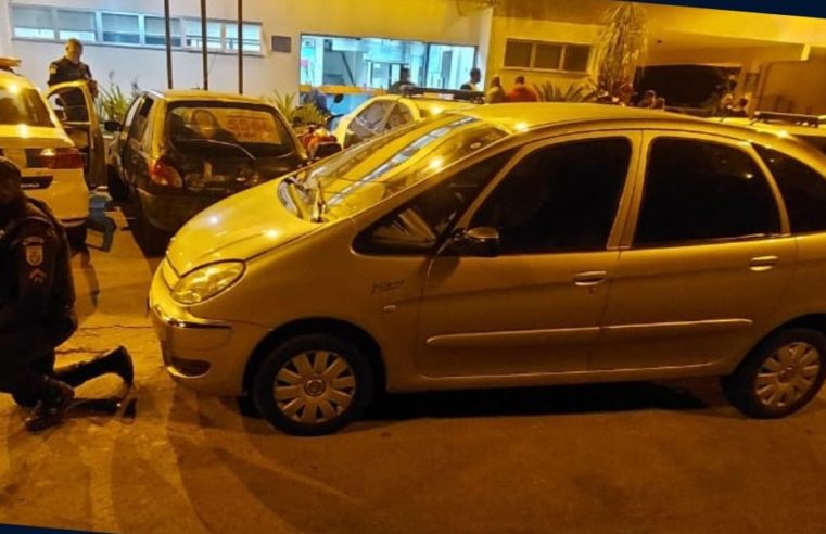 Polícia Militar recupera carro roubado